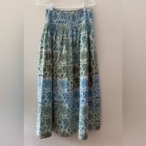 Daydress maxi skirt in Green Pheasant